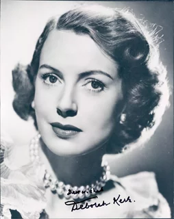 Deborah Kerr autograph