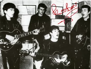 Pete Best autograph