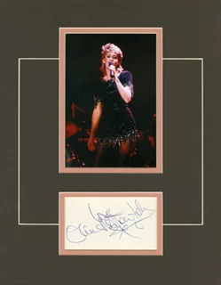 Olivia Newton-John autograph