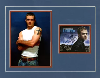 Justin Timberlake autograph