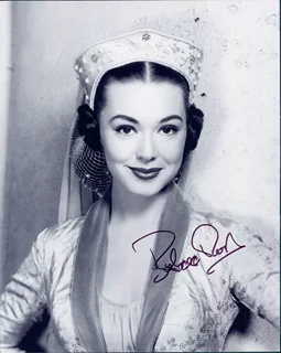 Barbara Rush autograph