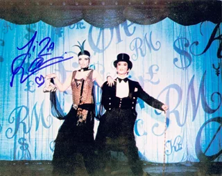 Liza Minnelli autograph