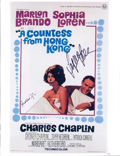 A Countess From Hong Kong autograph