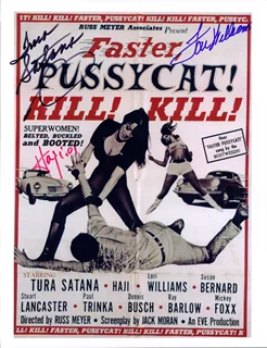 Faster Pussycat Kill Kill autograph