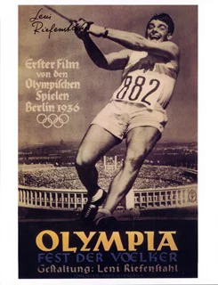 Leni Riefenstahl autograph