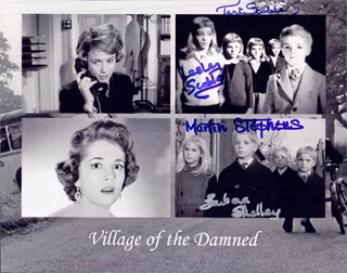 Village of The Damned autograph