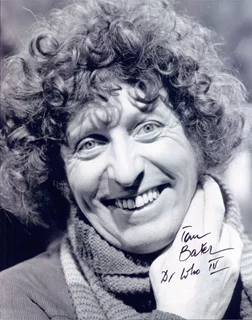 Tom Baker autograph