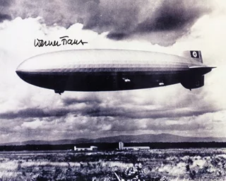 Werner Franz autograph