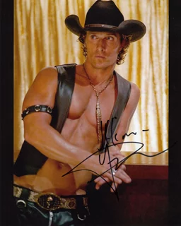 Matthew McConaughey autograph