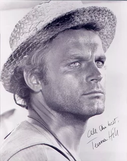 Terence Hill autograph