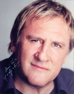 Gerard Depardieu autograph