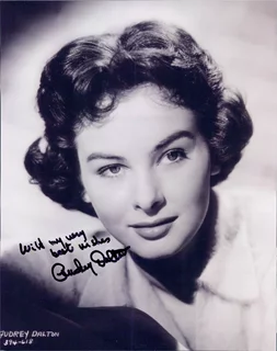Audrey Dalton autograph