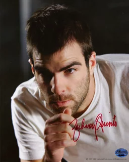 Zachary Quinto autograph