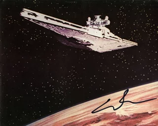 George Lucas autograph