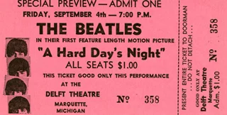 The Beatles autograph