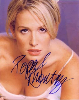 Poppy Montgomery autograph