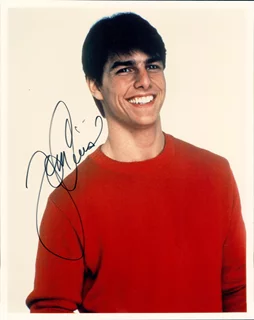Tom Cruise autograph