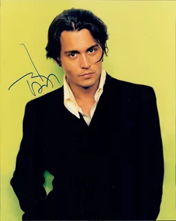 Johnny Depp autograph