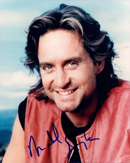 Michael Douglas autograph