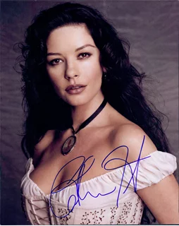 Catherine Zeta Jones autograph