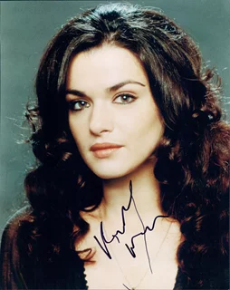 Rachel Weisz autograph