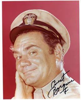 Ernest Borgnine autograph
