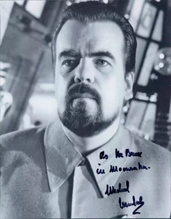 Michael Lonsdale autograph