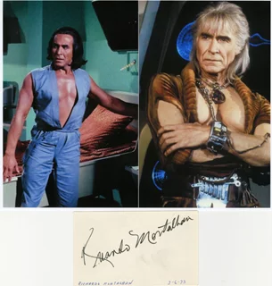 Ricardo Montalban autograph