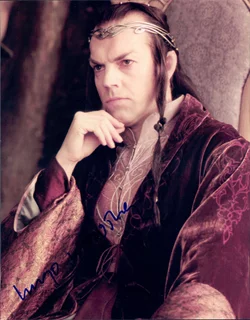 Hugo Weaving autograph