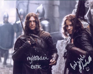 LOTR Rangers autograph