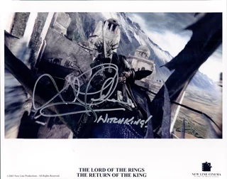 Lawrence Makoare autograph