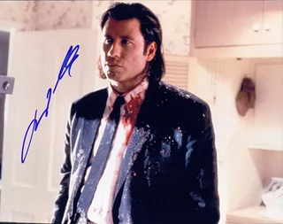 John Travolta autograph
