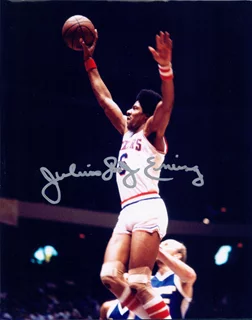 Julius Erving autograph