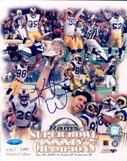 Kurt Warner autograph