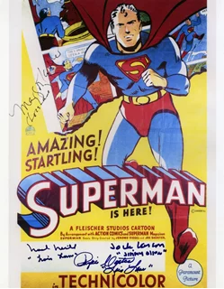 Superman autograph