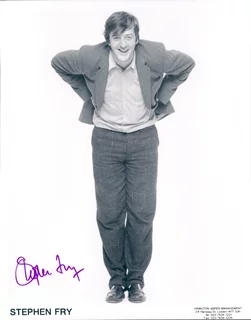 Stephen Fry autograph