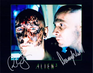 Alien 3 autograph