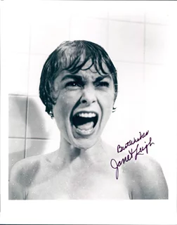 Janet Leigh autograph
