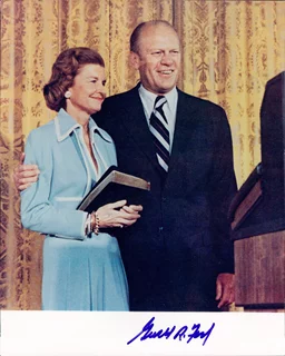 Gerald Ford autograph