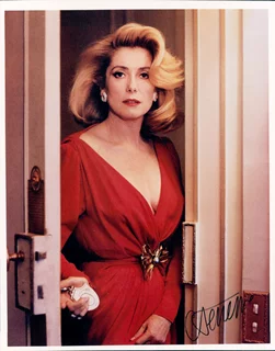 Catherine Deneuve autograph