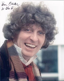 Tom Baker autograph