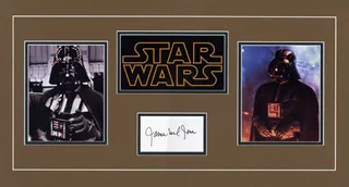 James Earl Jones autograph