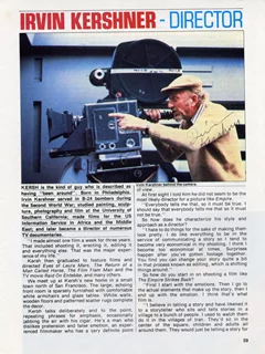 Irvin Kershner autograph