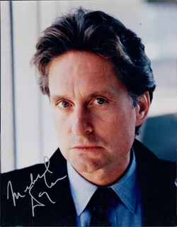 Michael Douglas autograph
