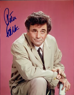Peter Falk autograph