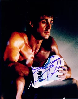 Sylvester Stallone autograph