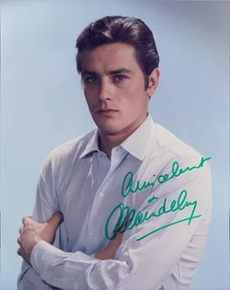 Alain DeLon autograph