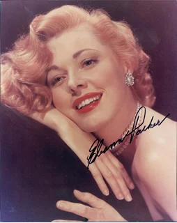 Eleanor Parker autograph