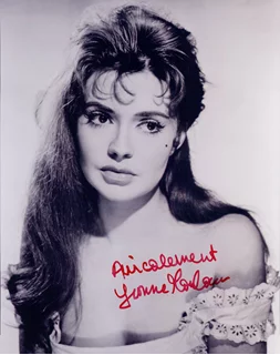 Yvonne Monlaur autograph