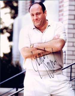 James Gandolfini autograph